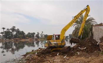   حملات مكثفة لإزالة التعديات على مجرى نهر النيل