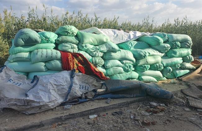 ضبط 1600 جوال  ملح طعام   غير صالح لإستهلاك الآدمى بلاسكندرية 