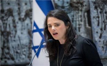   الخارجية الفلسطينية: تصريحات وزيرة الداخلية الإسرائيلية معادية للسلام