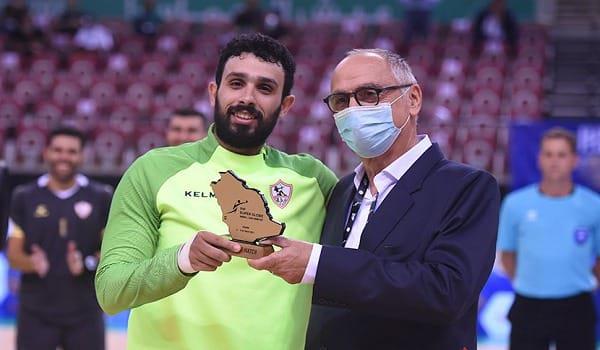 «فلفل» يحصد جائزة الأفضل في لقاء يد الزمالك وجامعة سيدني بـ «سوبر جلوب»