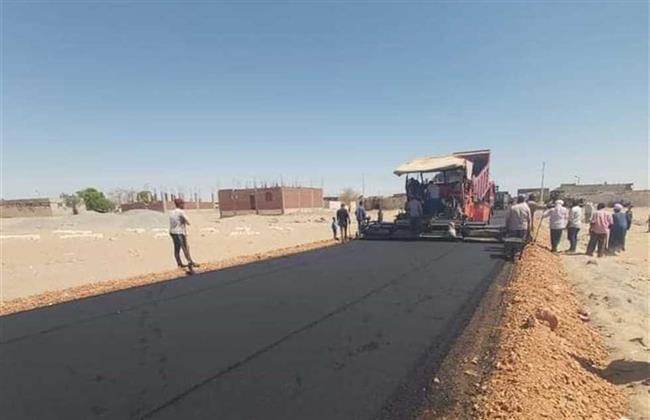 رفع كفاءة الطرق والشوراع في الوادي الجديد بتكلفة 60 مليون جنيه