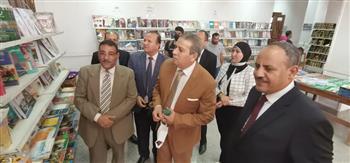 يستمر لمدة أسبوعين .. افتتاح معرض دار المعارف للكتاب بجامعة الزقازيق