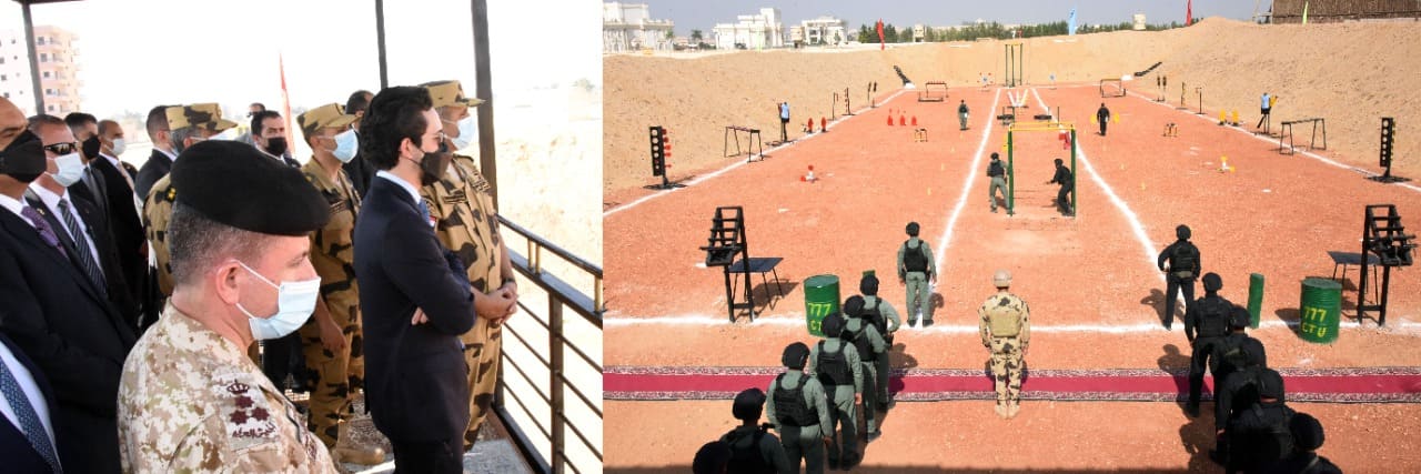 ولى العهد الأردنى يشهد أحد الأنشطة التدريبية لقوات الصاعقة.. صور