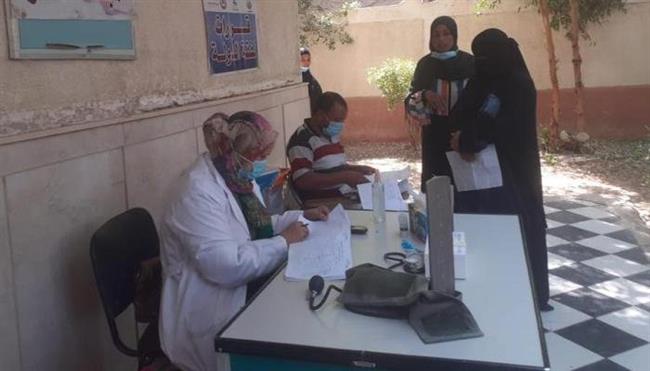 المسح الطبي لمكافحة أمراض الالتهاب الكبدي بالإدارات الصحية والمستشفيات بقنا 