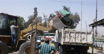 بورسعيد تطلق حملة مكبرة لإزالة الاشغالات والتعديات بمحيط سوق العصر وحى العرب 