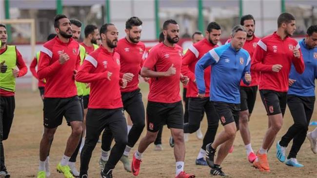 الأهلي يستأنف تدريباته استعدادا لمواجهة المقاولون العرب فى الدورى 