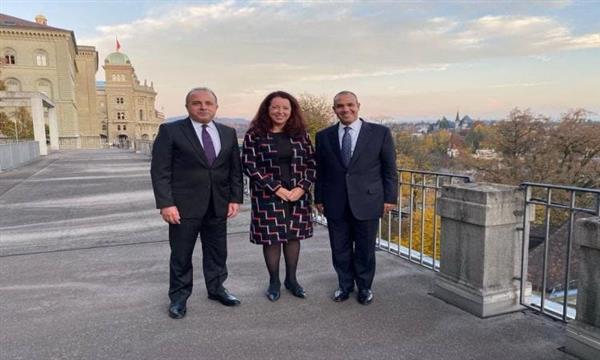 مصر وسويسرا تؤكدان أهمية العلاقات التى تربط بين البلدين