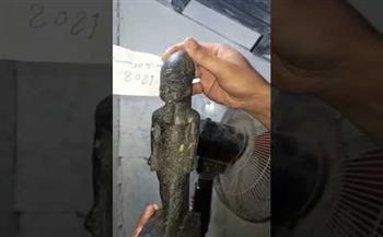 تمثال مضروب.. سقوط متهمين بالنصب على مواطنين في النزهة 