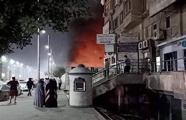 السيطرة على حريق مخلفات داخل أرض فضاء في الهرم 