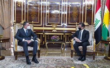   رئيس حكومة كردستان يستقبل القنصل العام الإيطالي الجديد لدى أربيل