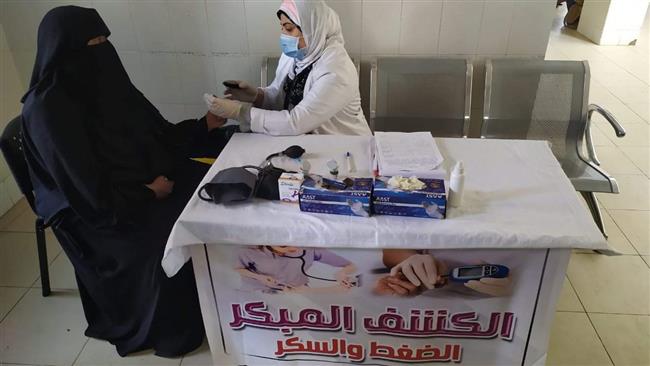 توقيع الكشف الطبي وتوفير العلاج لـ 1359 مواطناُ في قافلة طبية مجانية ببني سويف