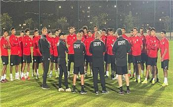 منتخب مصر يصل ملعب 11 نوفمبر استعدادًا لمواجهة أنجولا 