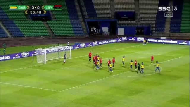 شاهد هدف فوز الجابون على ليبيا بتصفيات كأس العالم.. فيديو
