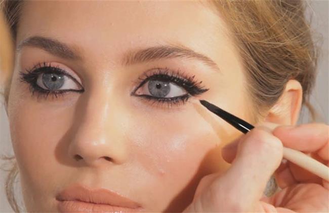 المكياج  اسفل  العين .. آخر صيحة في موسم  الخريف  