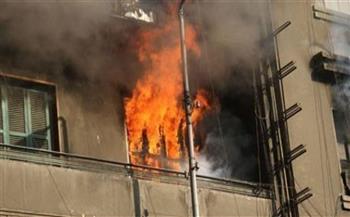   السيطرة علي حريق شقة سكنية بجوار مترو البحوث