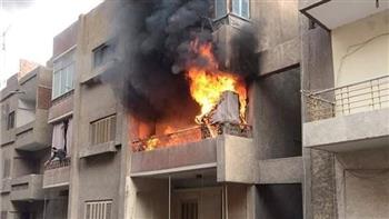   السيطرة علي حريق شقة سكنية فى شبرا