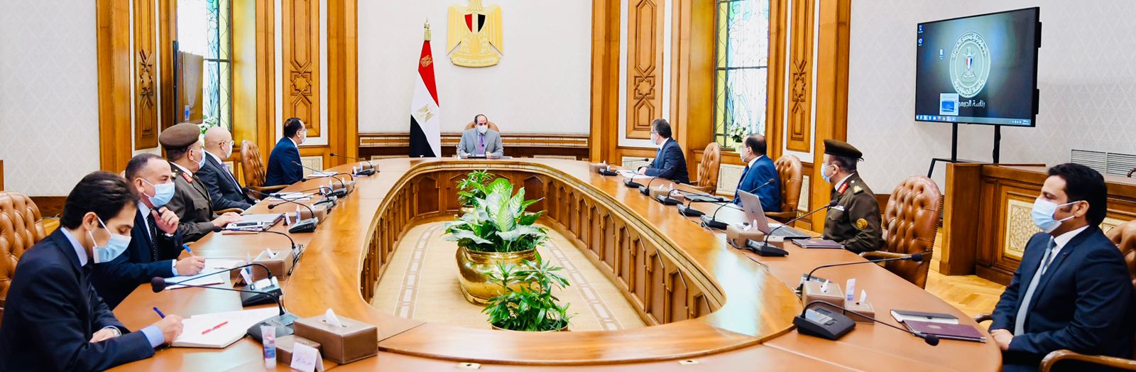 الرئيس السيسي يتابع الموقف التنفيذي لمشروع المتحف المصري الكبير