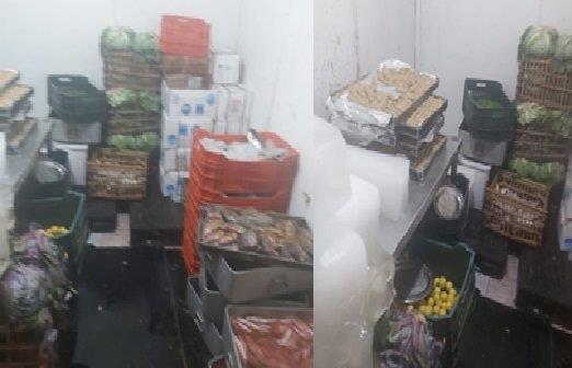 ضبط 4 طن أسماك  من الخارج مجهولة المصدر  بمطعم سكندري