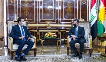   رئيس حكومة كردستان وسفير مصر يناقشان فرص التعاون الاقتصادي