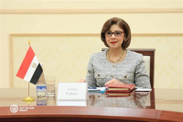 السفيرة المصرية فى طشقند تلتقي رئيسة البرلمان الأوزبكي