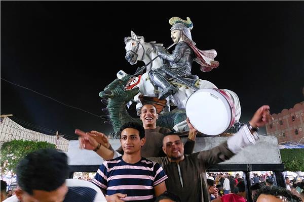 اليوم.. الليلة الختامية لاحتفالات دير مارجرجس بالرزيقات غرب الأقصر 