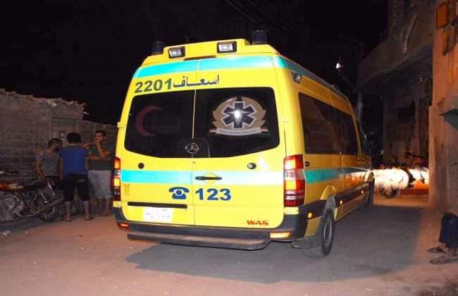 إصابة 13 شخصًا فى انقلاب سيارة ميكروباص بالشرقية  