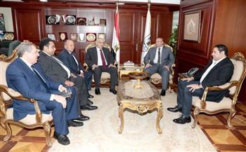 محافظ بني سويف يستقبل رئيس هيئة قضايا الدولة ويتفقان على إنشاء قسم قضائي