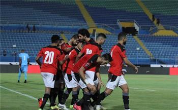 النيران الصديقة تهدى منتخب مصر هدف التقدم على الجابون