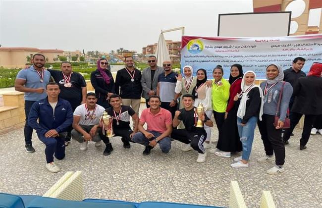 تربية رياضية كفرالشيخ تحصد مراكز متقدمة فى كأس المهرجان الرياضي بالإسماعيلية 
