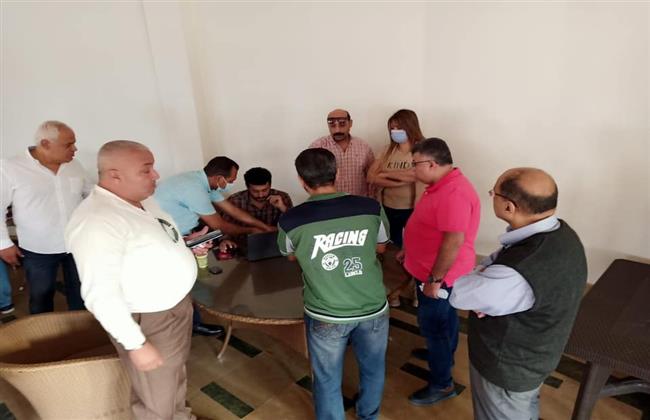 حملة للتطعيم  ضد فيروس كورونا بنادي الإتحاد السكندري 