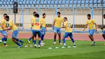 الإسماعيلى يجرى تدريبات شاقة قبل مواجهة الزمالك 