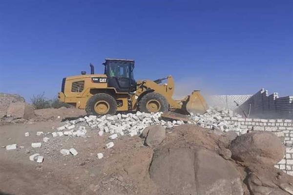 إزالة 530 حالة تعد ضمن حملات المرحلة الثالثة من الموجة الـ 18 ببنى سويف