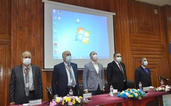   رئيس جامعة كفرالشيخ ونائب المحافظ يفتتحان المؤتمر العلمي الـ 6 لكلية الطب البيطري