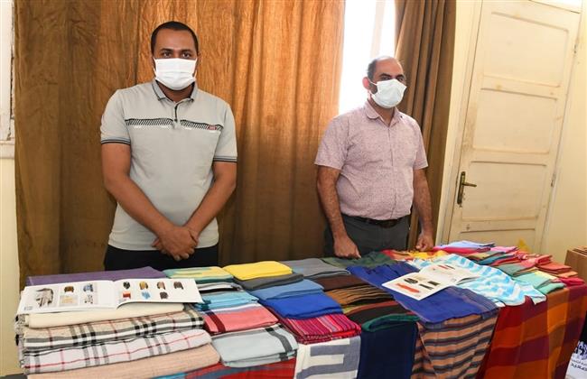 تعرّف على المنتجات والمشغولات اليدوية بمعرض المنتجات الحرفية والتراثية بقفط