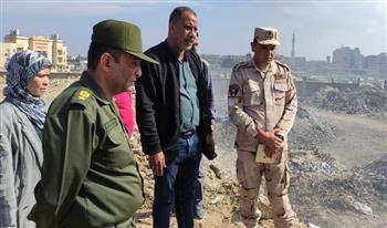   محافظ بورسعيد: استمرار العمل فى إنهاء مشكلة الحريق خلف الجبانات