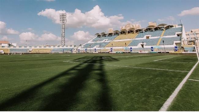 لاعبو الزمالك يعاينون أرضية ستاد الإسماعيلية