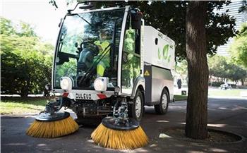   ابتكار مكنسة لتنظيف الشوارع بورش هيئة النظافة بالجيزة