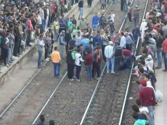 مصرع شخص دهسا أسفل عجلات قطار القليوبية 
