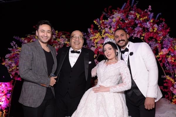 حجاج عبد العظيم يحتفل بزواج ابنته في حضور عدد من الفنانين || صور