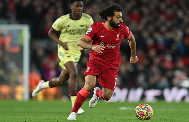 الملك محمد صلاح يسجل هدف الريدز الثالث