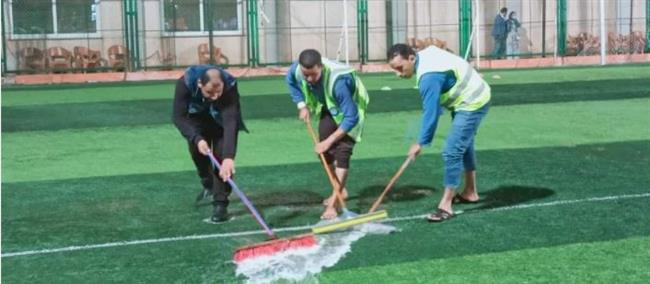 غرق نادي سموحة بالإسكندرية