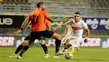 الشوط الأول : البنك الأهلي يتقدم على الزمالك بهدف هلال