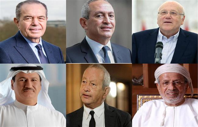 أغنى 10 مليارديرات عرب.. مصريون في الصدارة