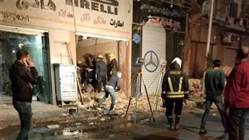 عقار اللبان بالإسكندرية.. بداية لموسم انهيار العقارات القديمة