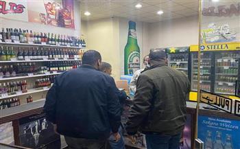 غلق ثلاثة محلات وسط الإسكندرية