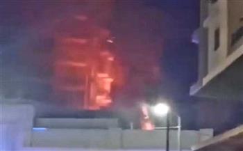 مصدر أمني يكشف تفاصيل حريق فندق شارع فيصل