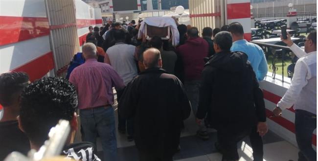  وزير الشباب يشيع جلال إبراهيم من نادي الزمالك.. صور  