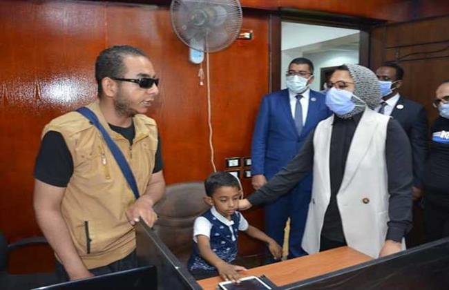 نائب محافظ الوادي الجديد تتفقد العمل بمركز ذوي الاحتياجات الخاصة