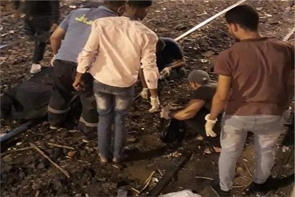 مصرع سيدة أسفل عجلات القطار فى أسيوط 