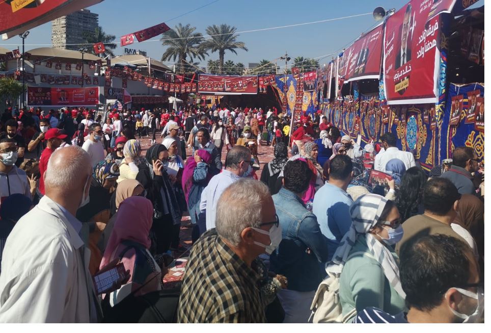 فتح اللجان الانتخابية للنادى الأهلى بعد أداء صلاة الجمعة
